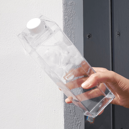 Acrylic Milk Carton Bottle ((1L) - DMC Wholesale