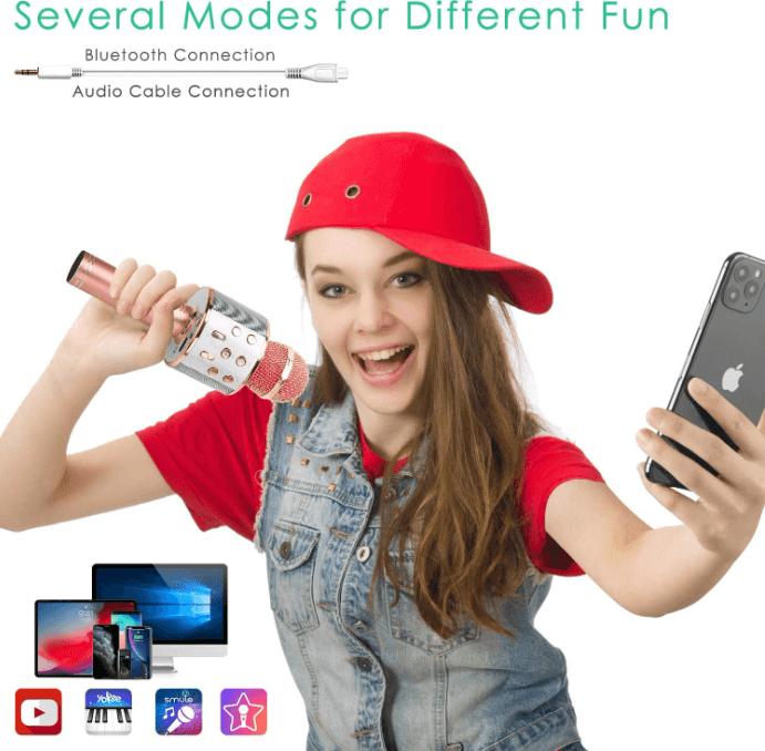 5in1 Wireless Karaoke Microphone - DMC Wholesale