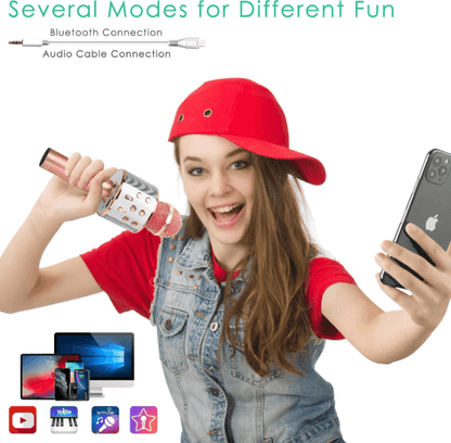 5in1 Wireless Karaoke Microphone - DMC Wholesale