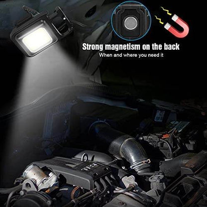 Mini 800 Lumens COB Keychain - DMC Wholesale