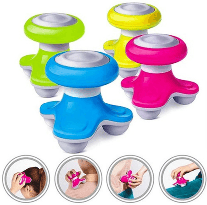 Rechargeable Mini Handheld Wave Vibrating Massager - DMC Wholesale