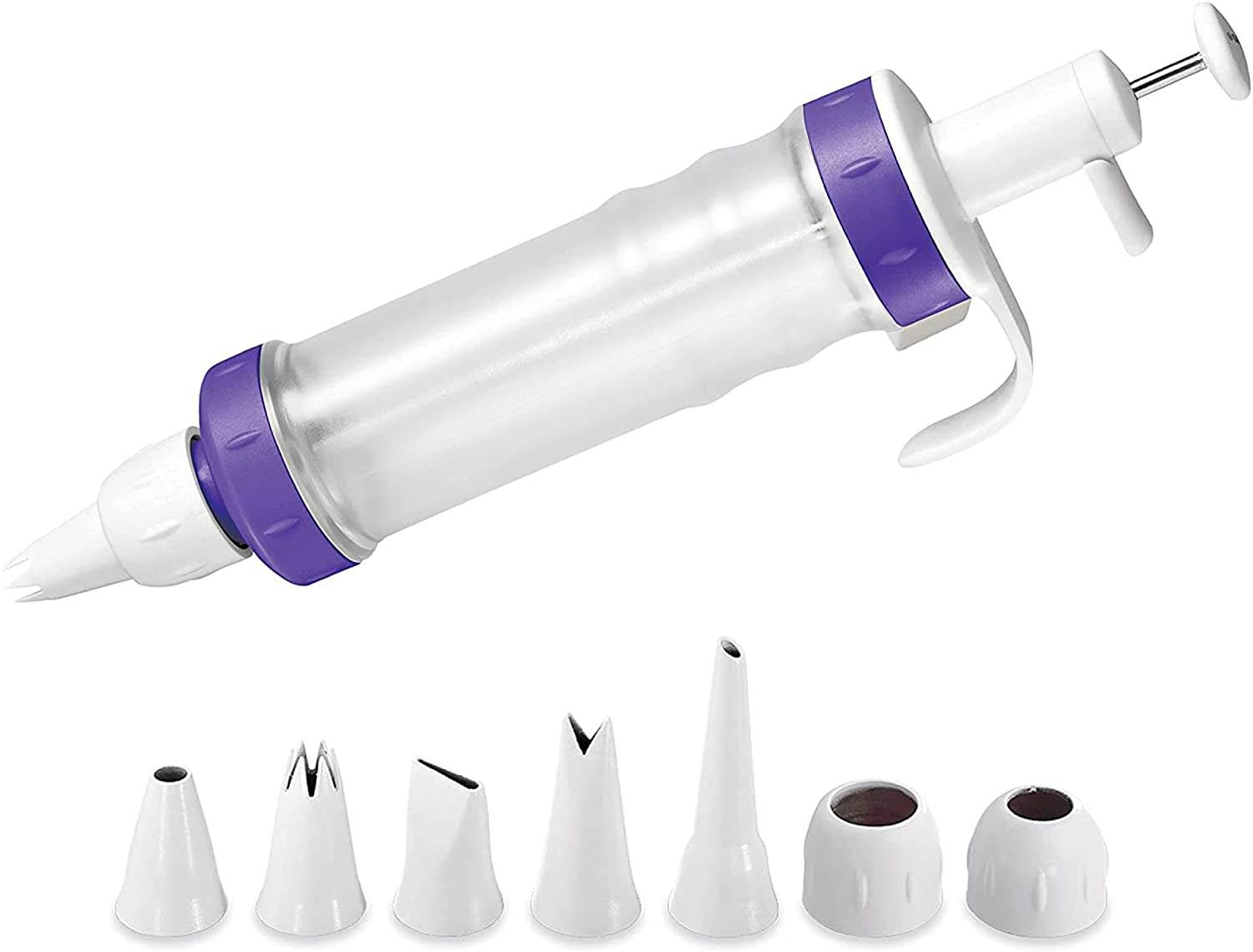 Dessert Decorator Plus Tool with 5 Decorating Tips - DMC Wholesale