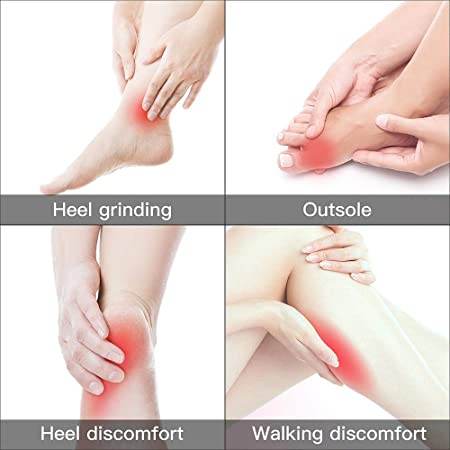 4D Soft Sponge Heel Insoles (2 pcs) - DMC Wholesale