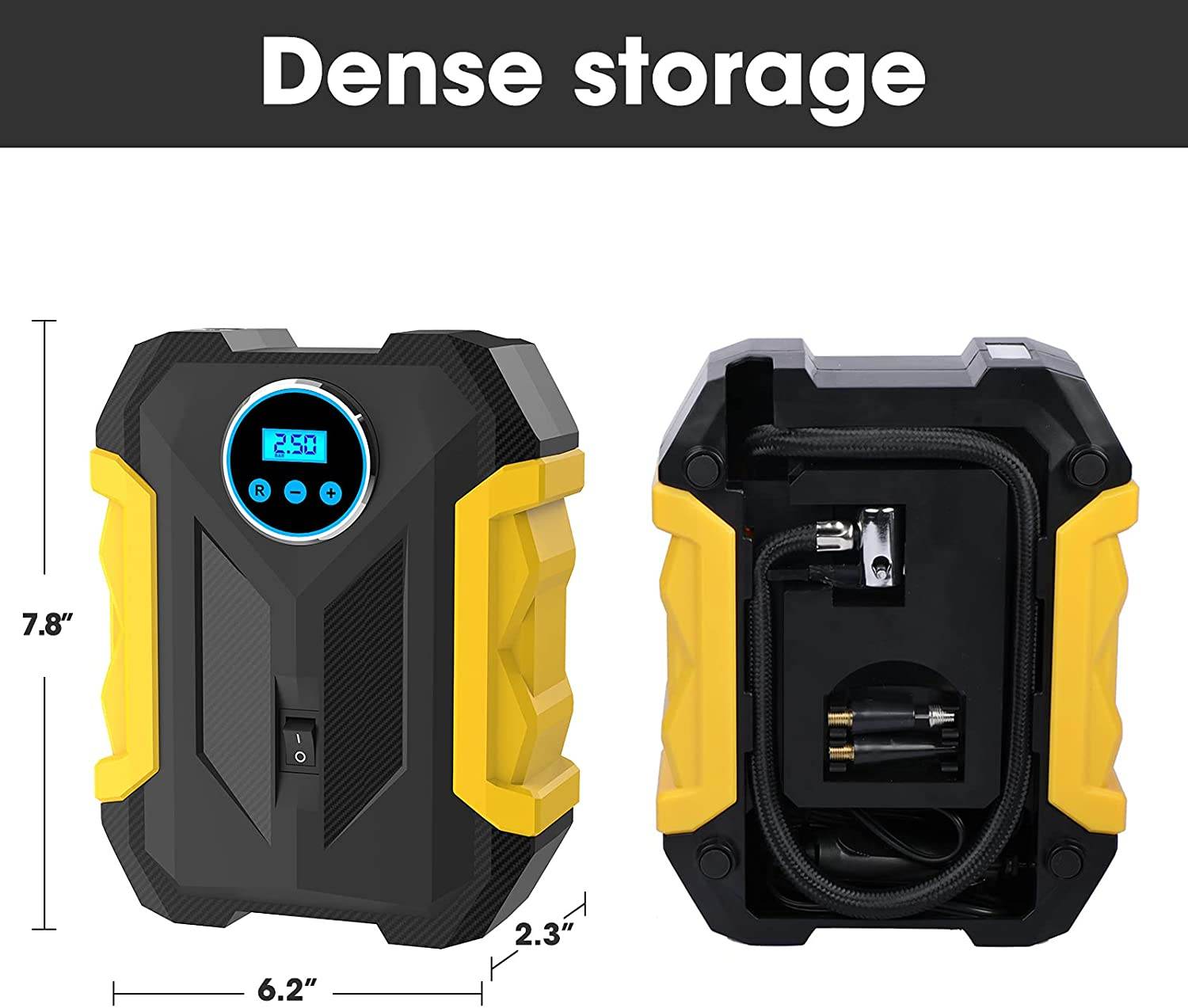 Digital Air Compressor (DC 12V) - DMC Wholesale