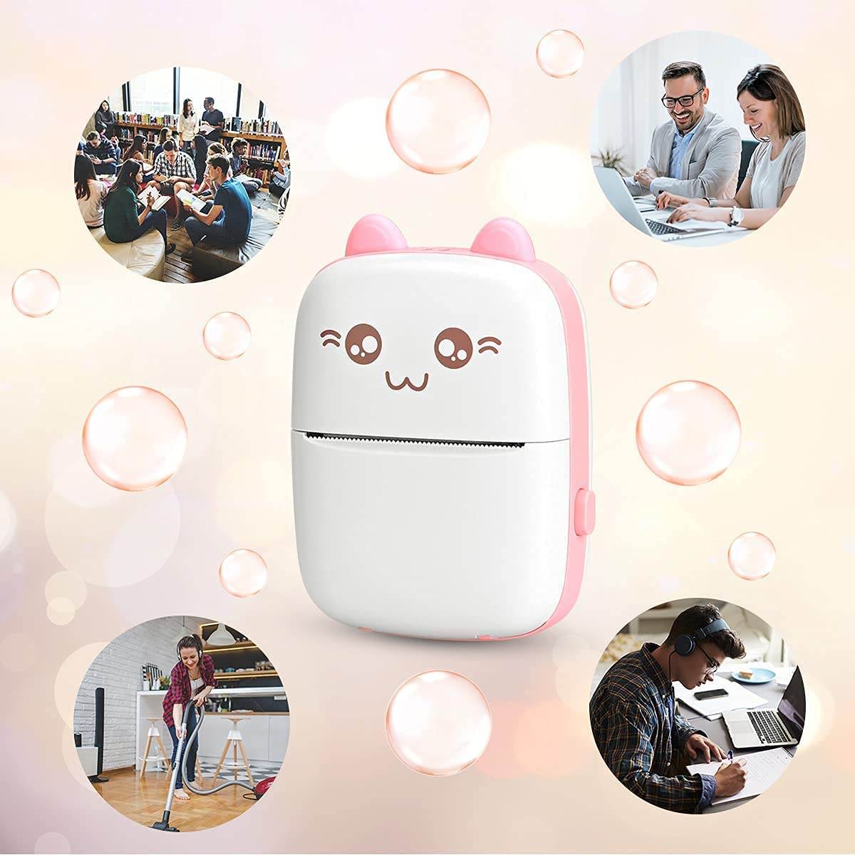Mini Pocket Wireless Bluetooth Thermal Printers - DMC Wholesale