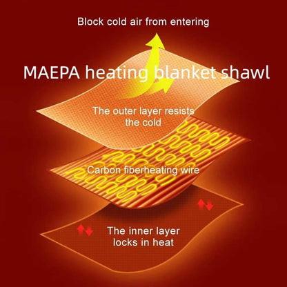 Heated Ultra Plush Huggle Blanket - DMC Wholesale