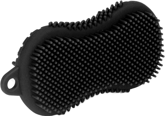 Silicone Shampoo and Body Massage Brush (Each) - DMC Wholesale