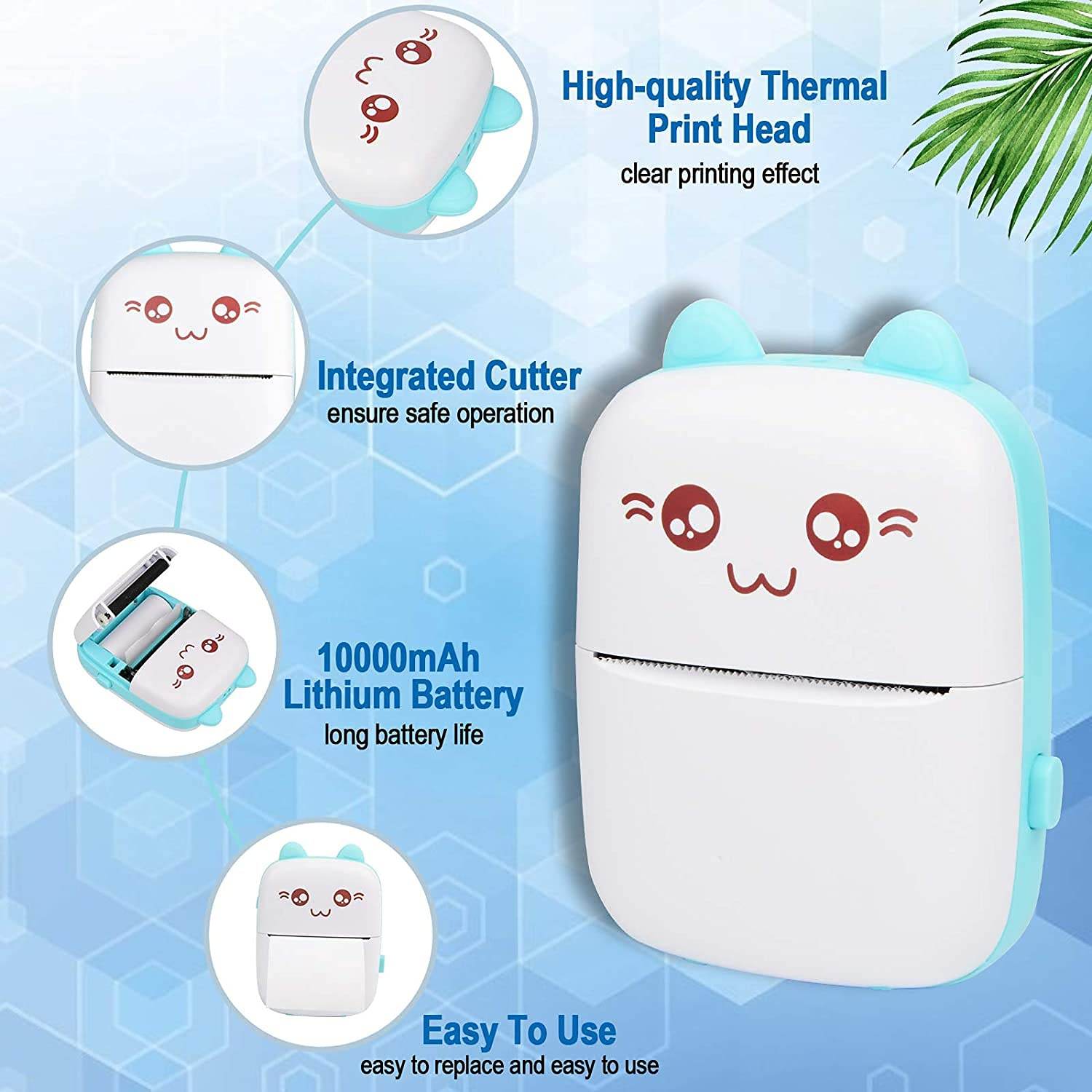 Mini Pocket Wireless Bluetooth Thermal Printers - DMC Wholesale