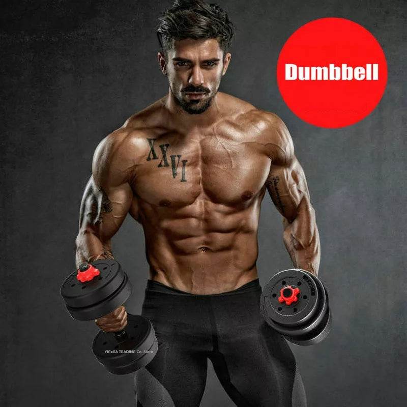 Home Gym Adjustable Dumbbell/Barbell Set (20kg) - DMC Wholesale