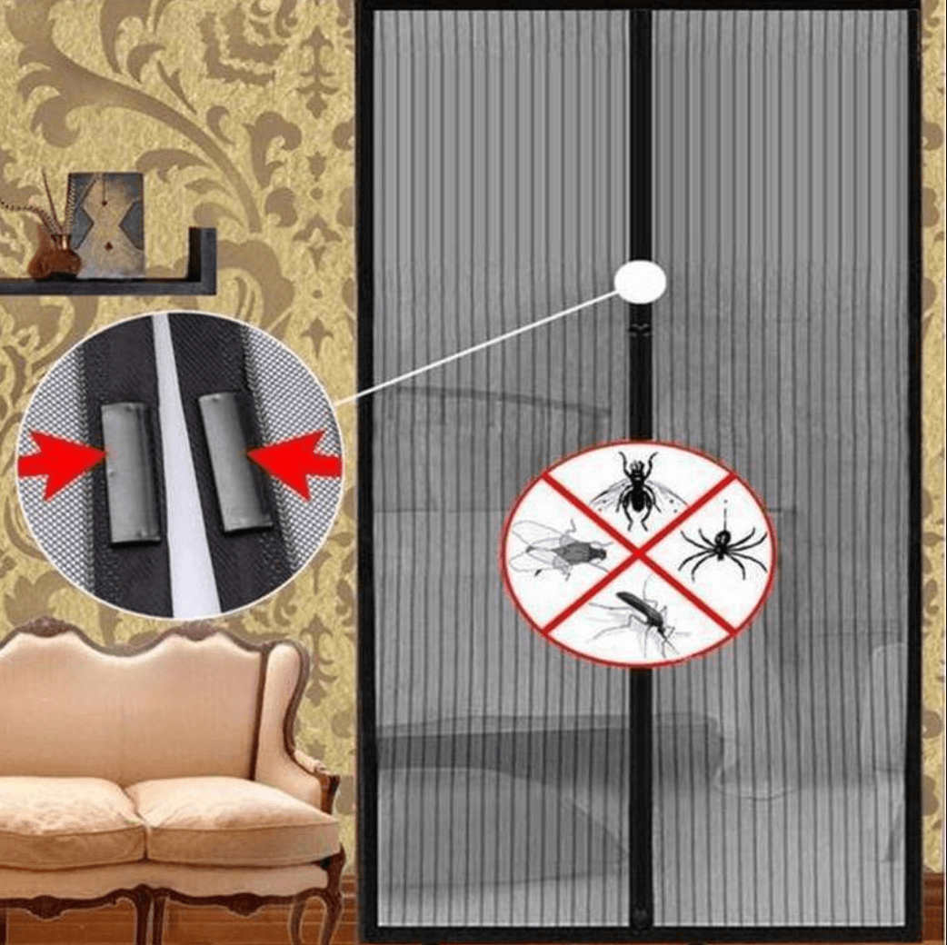 Magic Mesh Magnetic Hands Free Screen Door - DMC Wholesale