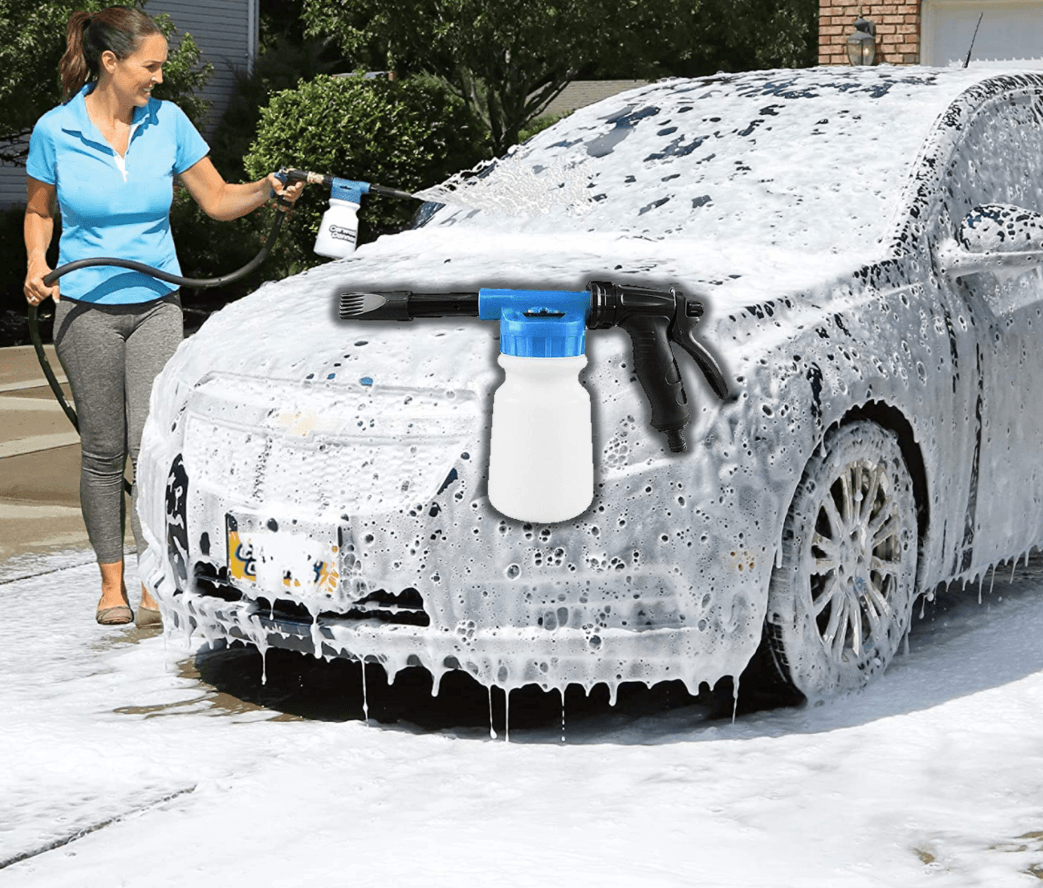 Spraying Car Wash Foam Gun (Carwash Rocket) - DMC Wholesale