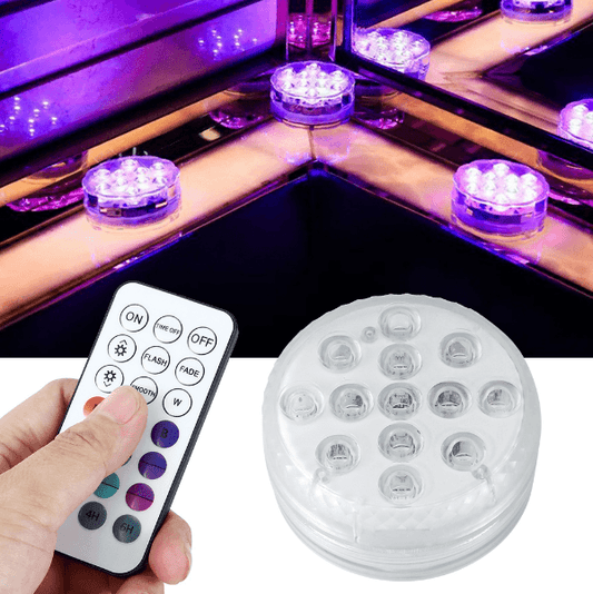 Remote Controlled Submersible LED Light (Each) - DMC Wholesale