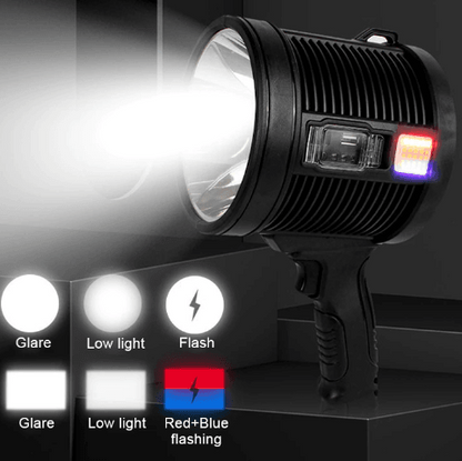 Powerful LED Handheld Searchlight - DMC Wholesale