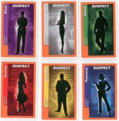 Cluedo Suspect Card Game - DMC Wholesale