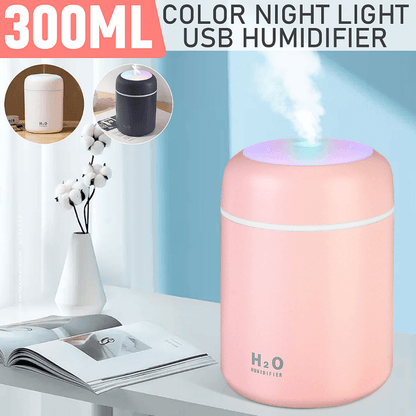 Colorful Cool Mini Humidifier (300ml) - DMC Wholesale