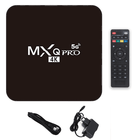 Android MXQ Pro 4K 5G HD TV Box - Alt View