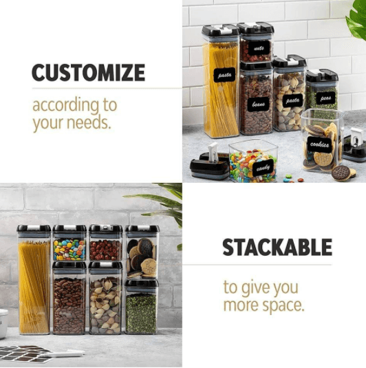 Food Storage Container Set (7 pcs) - DMC Wholesale