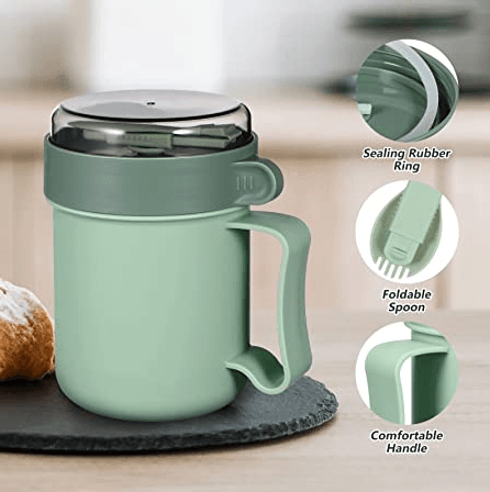 Portable Insulated Thermal Soup Cup (500ml) - DMC Wholesale